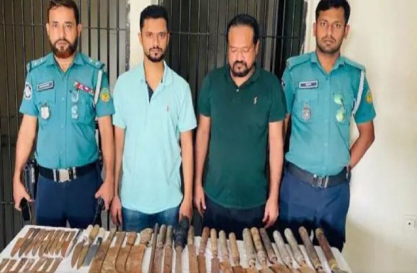 গাজীপুরে অস্ত্র-গাঁজাসহ আটক বিএনপি নেতার ভাই-ভাতিজা 