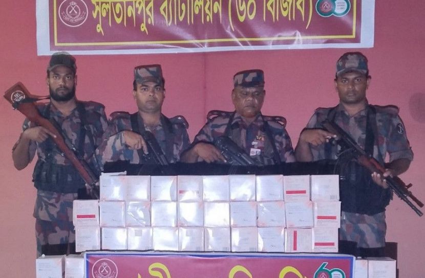 কুমিল্লা ও ব্রাহ্মণবাড়িয়া সীমান্তে কোটি টাকার ভারতীয় পণ্য জব্দ