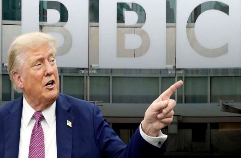 বিবিসির বিরুদ্ধে আইনি ব্যবস্থা নেবেন ট্রাম্প