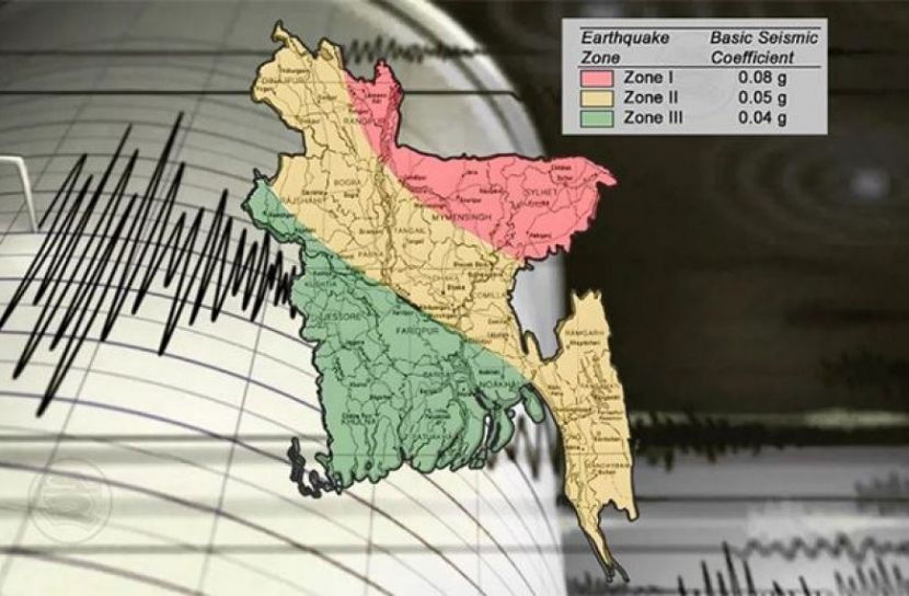 যেসব জেলা সবচেয়ে বেশি ভূমিকম্প ঝুঁকিতে