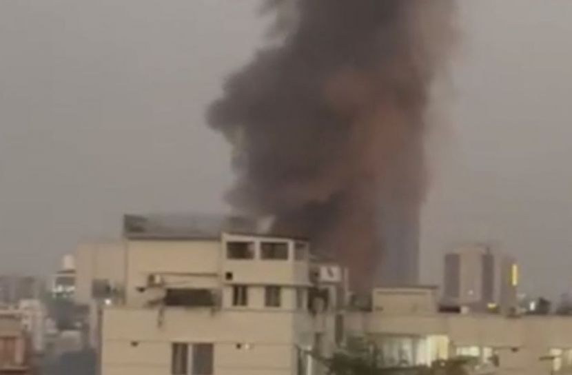 কড়াইল বস্তিতে ভয়াবহ আগুন