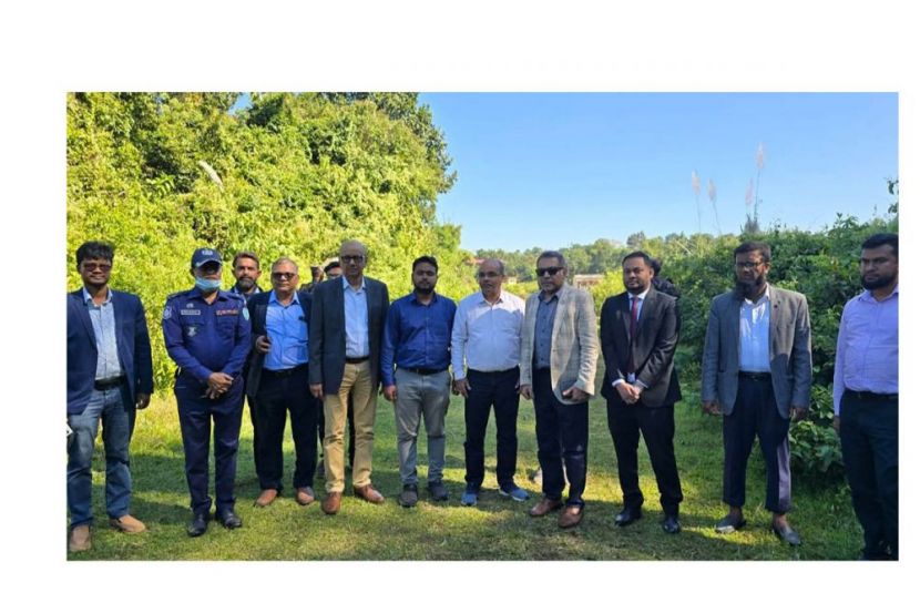 কুলাউড়া-শাহবাজপুর রেলপথ পুনর্বাসন প্রকল্প পরিদর্শনে সচিব