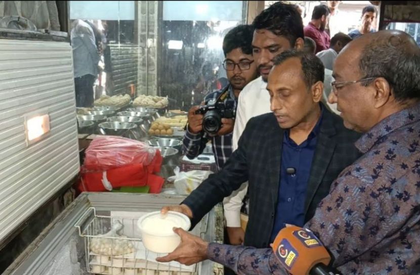 খাদ্য অনিয়মে ‘দয়াময়ী মিষ্টান্ন’কে ১ লাখ টাকা জরিমানা