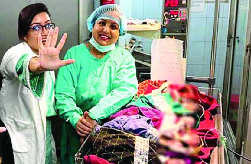 দীর্ঘ প্রতীক্ষার পর সুমন–এ্যানির ঘরে পাঁচ সন্তানের আগমন