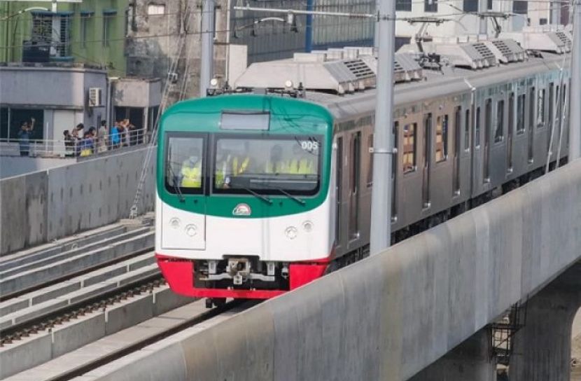 ১২ ডিসেম্বর থেকে মেট্রোরেল বন্ধের ঘোষণা