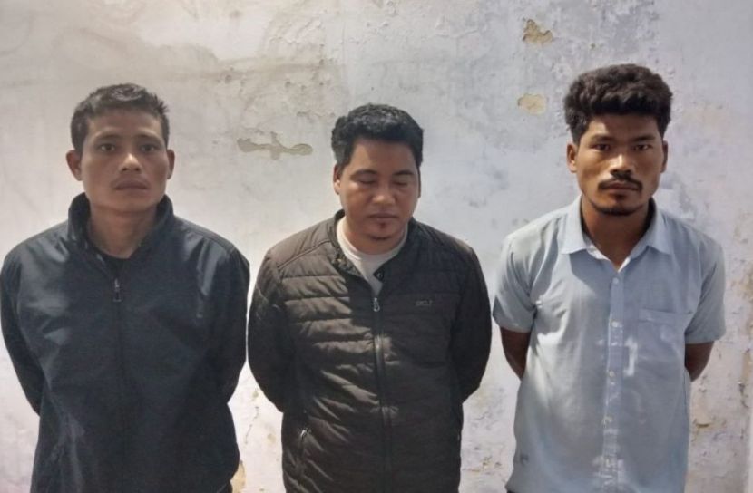 খাগড়াছড়িতে তিন ভারতীয় নাগরিক আটক