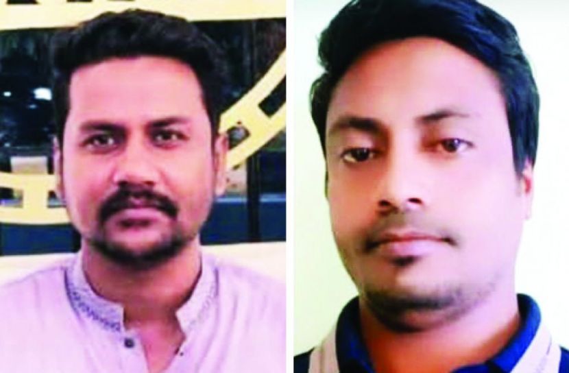 নিহত দুই যুবক। ছবি: সংগৃহীত