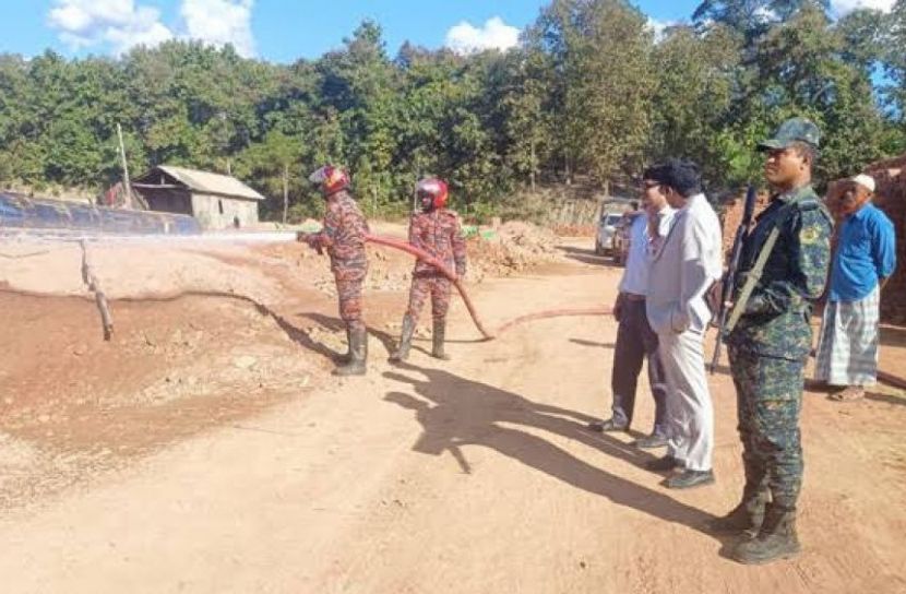 থানচিতে ইটভাটাকে জরিমানা