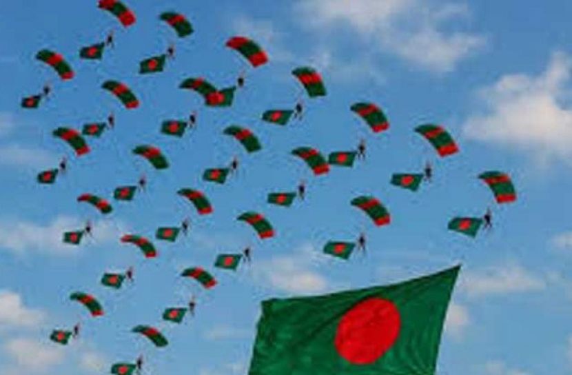 বিজয় দিবসে আকাশে পতাকা, সর্বাধিক প্যারাস্যুটিং রেকর্ড বাংলাদেশের