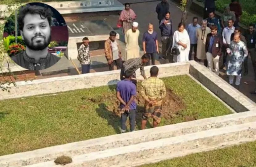 কাজী নজরুল ইসলামের সমাধির পাশে দাফন করা হবে হাদিকে