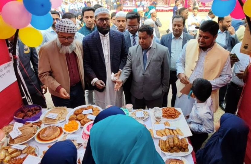 বর্ণাঢ্য আয়োজনে প্রিন্সিপাল কাজী ফারুকী স্কুল এন্ড কলেজে পিঠা উৎসব
