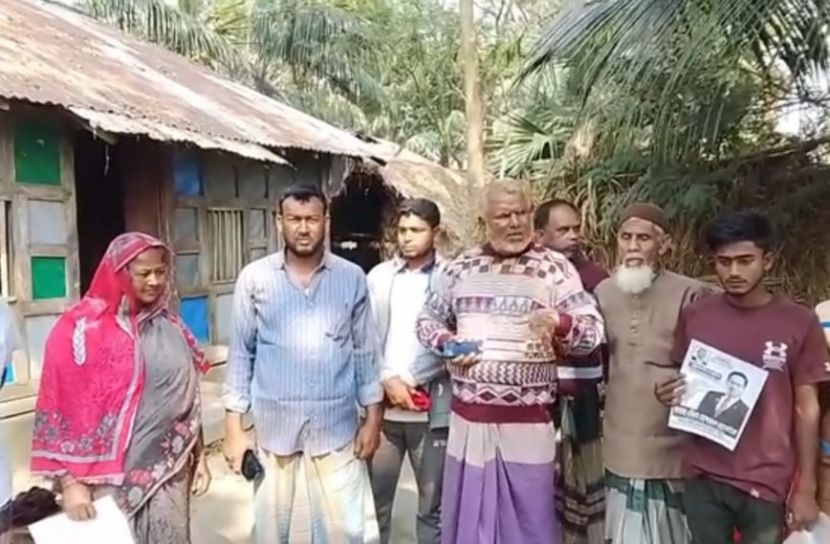 রাঙ্গাবালীতে প্রকাশ্যে বিএনপির পক্ষে ভোট চাইলেন নিষিদ্ধ আওয়ামী লীগের স্থানীয় নেতা