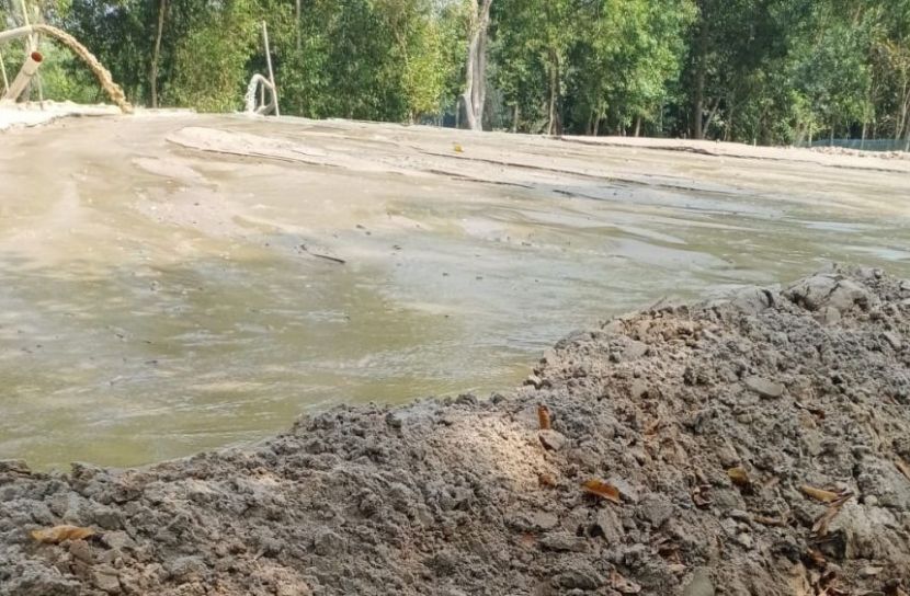 অভিযানের পরও কমলগঞ্জে অবৈধভাবে বালু উত্তোলনে মরিয়া চক্র