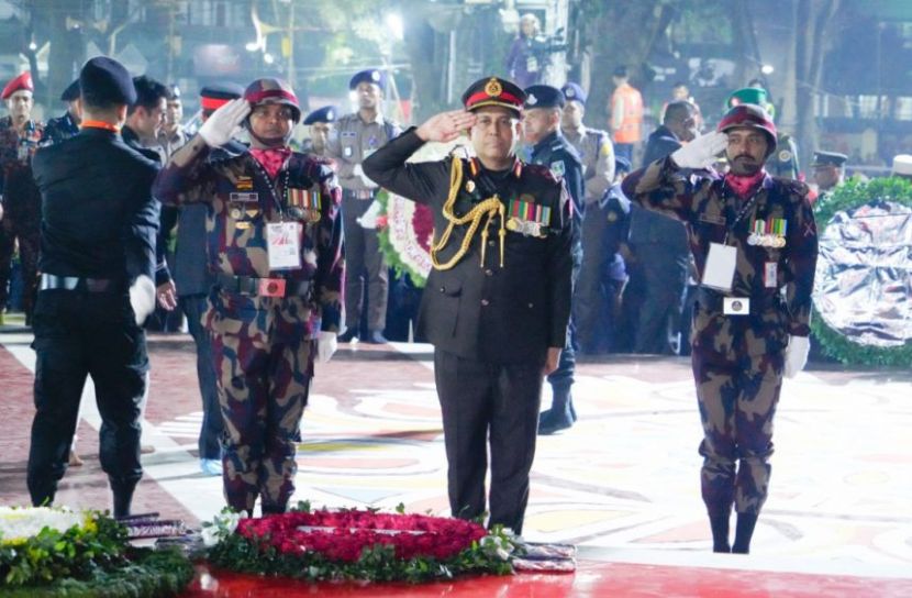ভাষা শহীদদের প্রতি বিজিবি মহাপরিচালকের শ্রদ্ধা