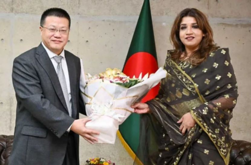 পররাষ্ট্র প্রতিমন্ত্রীর সঙ্গে চী‌না রাষ্ট্রদূতের সাক্ষাৎ