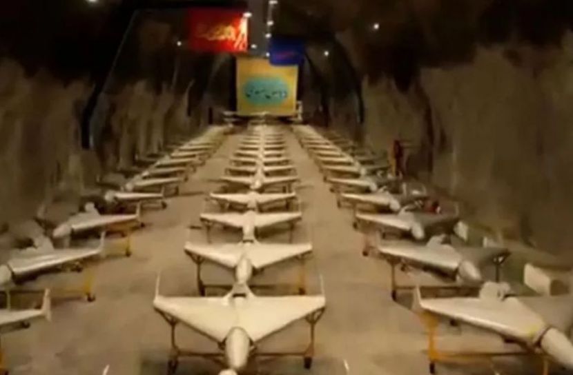 মাটির নিচে ড্রোনঘাঁটির ভিডিও প্রকাশ ইরানের