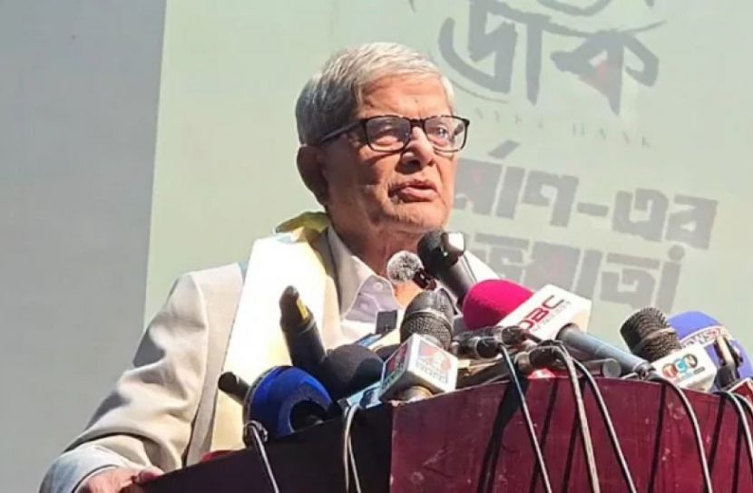 বিদেশে বসে দেশকে অস্থিতিশীল করার চেষ্টা করছেন শেখ হাসিনা: মির্জা ফখরুল