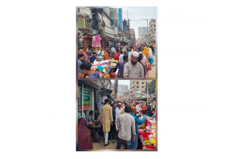 ফুটপাত দখলের উন্মুক্ত লুটপাট