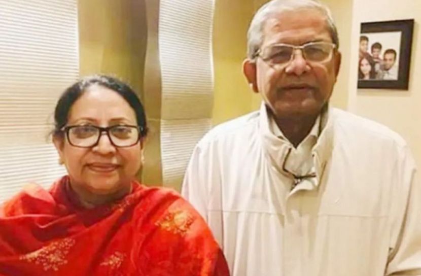 স্বাস্থ্য পরীক্ষার জন্য সস্ত্রীক সিঙ্গাপুর গেলেন মির্জা ফখরুল