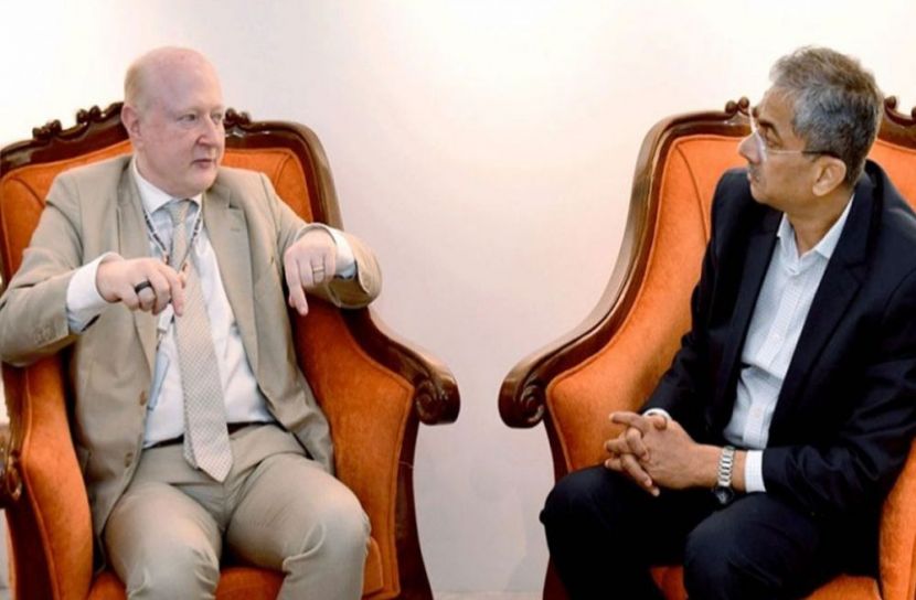 পানিসম্পদমন্ত্রীর সঙ্গে জার্মান রাষ্ট্রদূতের সাক্ষাৎ