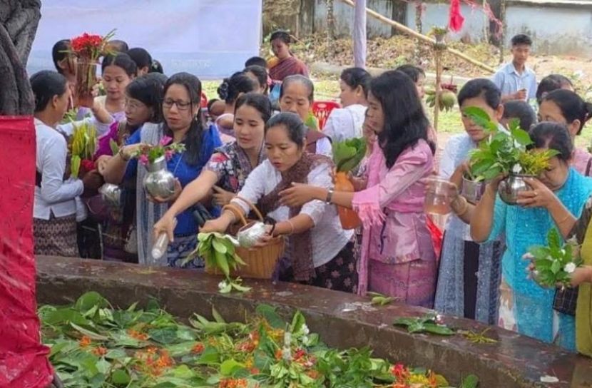 বান্দরবানে বৌদ্ধদের প্রধান ধর্মীয় উৎসব বুদ্ধ পূর্ণিমা পালন