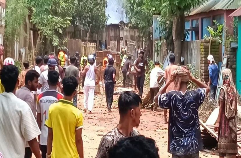 ব্রাহ্মণবাড়িয়ায় দুই গোষ্ঠীর সংঘর্ষে আহত ২০