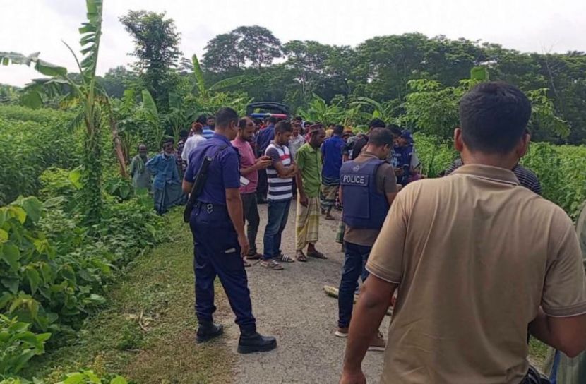 ফরিদপুরের সালথায় কৃষি মাঠ থেকে হাত-পা কাটা মরদেহ উদ্ধার