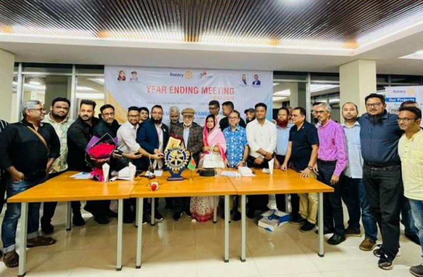 রোটারী ক্লাব অব নারায়ণগঞ্জের বর্ষ পরিক্রমার উদ্বোধন