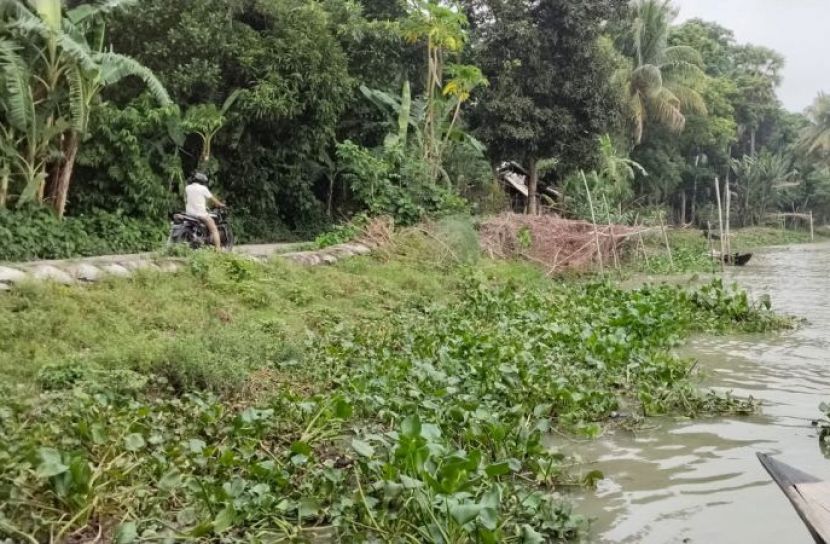 ভাঙন ঠেকাতে জরুরি জিওব্যাগ চান এলাকাবাসী