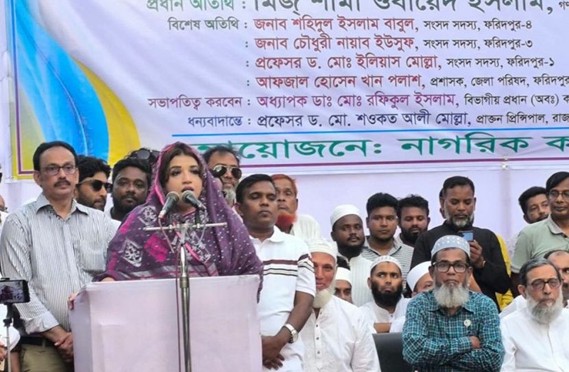 আমাদের ১৭ বছরের সংগ্রাম যেন নিজেদের ভুলের কারণে সংগ্রাম না হয়: শামা ওবায়েদ