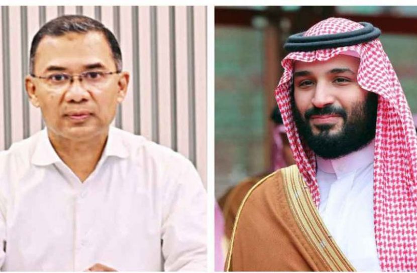 প্রধানমন্ত্রীকে সৌদি আরব সফরের আমন্ত্রণ যুবরাজ সালমানের