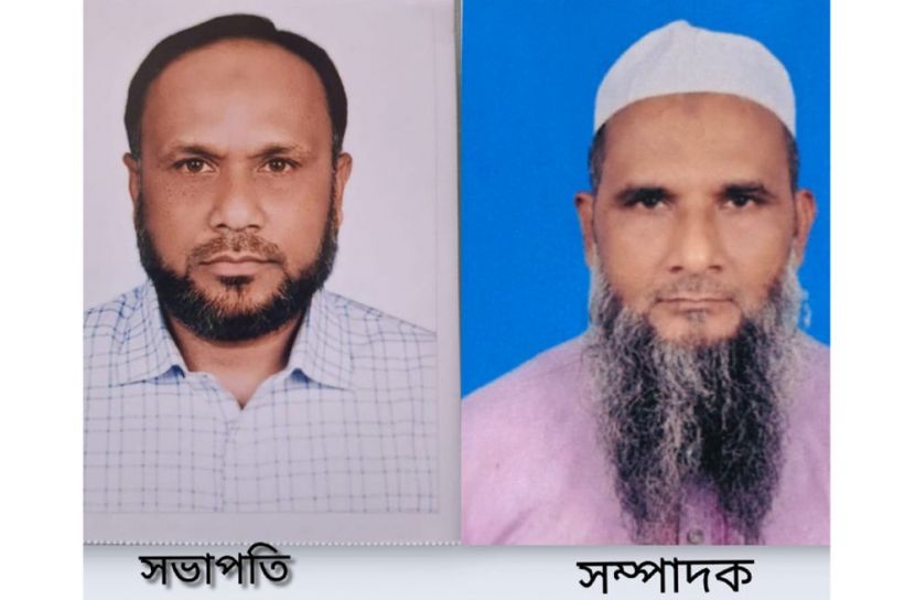 পূবাইল রেলস্টেশন বাজার ব্যবসায়ী পরিচালনা পরিষদের  সভাপতি দেলোয়ার ও সম্পাদক আরিফ