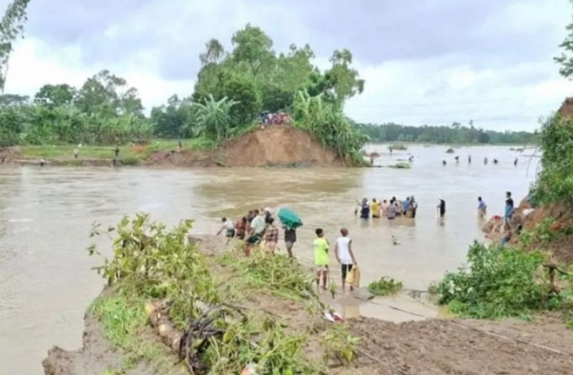 নদীর পানি বৃদ্ধিতে উদ্বেগ, রংপুরে বন্যার পূর্বাভাস