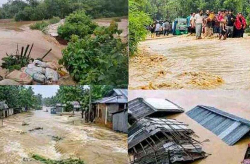 বন্যায় ৫৮ মৃত্যু, বিপাকে ১২ লাখ মানুষ