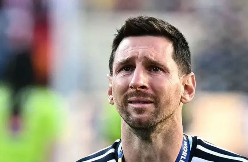 হারের পর যা বললেন মেসি