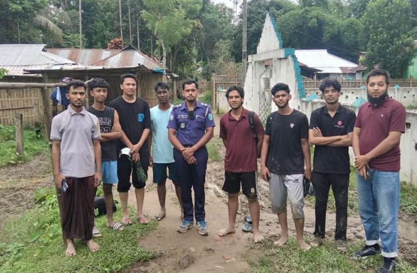 মৌলভীবাজারে আটকে পড়া ১০ শিক্ষার্থী উদ্ধার 