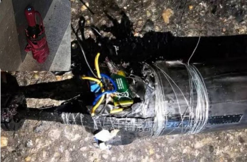 মতিঝিলে  ছাতা থেকে বোমা উদ্ধার