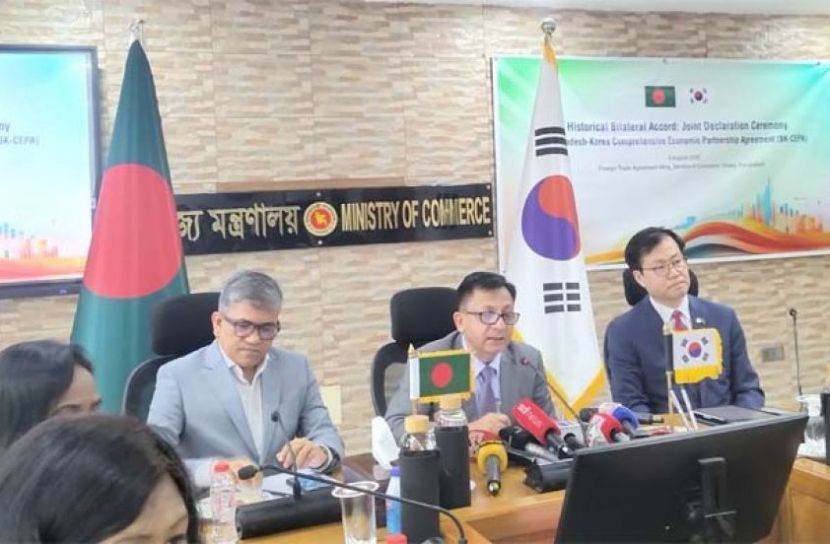 কোরিয়ার সঙ্গে সিইপিএ, ৯৭% পণ্যে শুল্ক সুবিধা