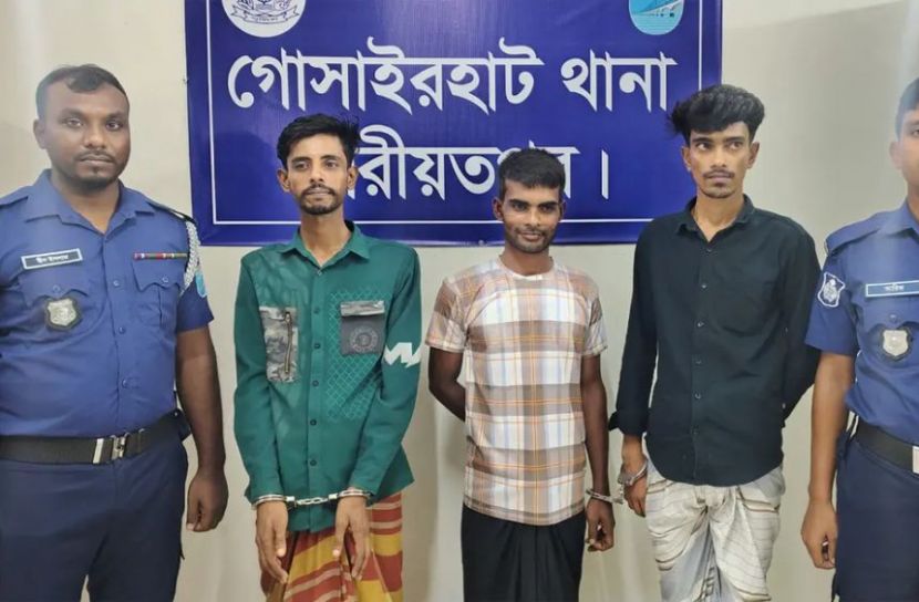 গোসাইরহাটে ৬ মাদকসেবী আটক