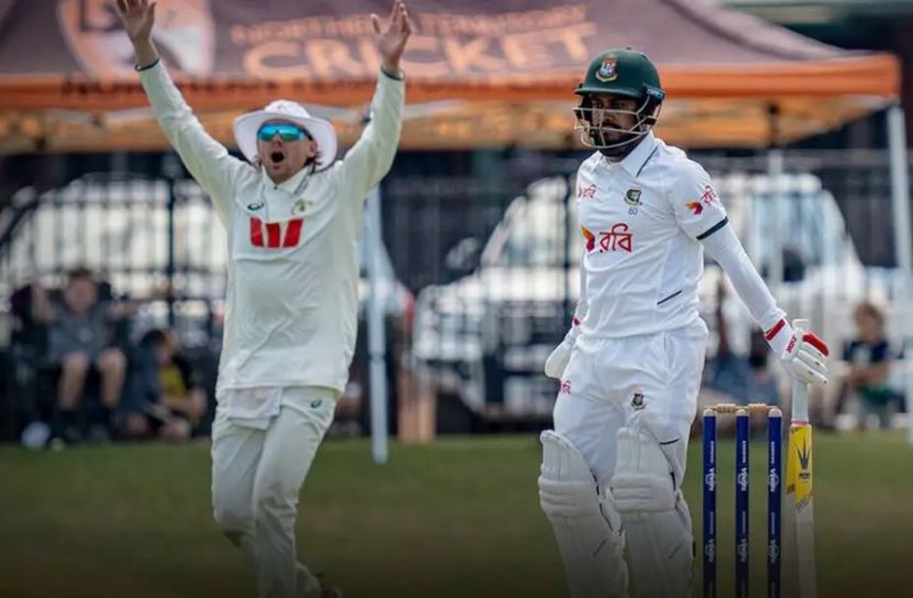 ৫৪ রানে অলআউট, ইনিংস ব্যবধানে হার বাংলাদেশ