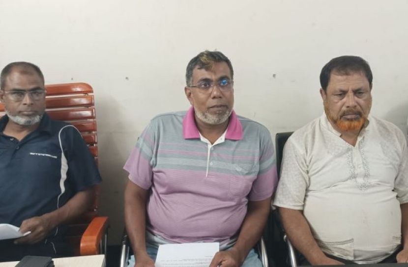 রামপালে খাল দখলমুক্তের দাবিতে সংবাদ সম্মেলন