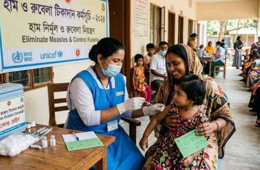 হামের ১৬ লাখ টিকা দেওয়ার সিদ্ধান্ত