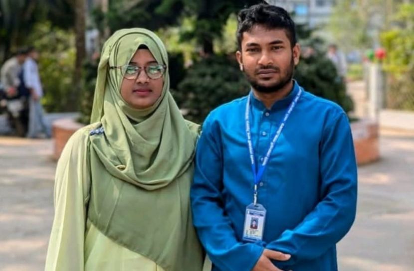 ১৭ বছর রাজপথে, তবু ভালো নেই রিয়াজ-রশ্মি দম্পতি