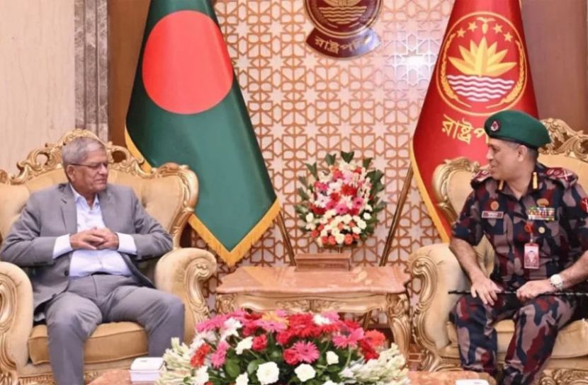 সীমান্ত সুরক্ষায় বিজিবির প্রশংসা রাষ্ট্রপতির