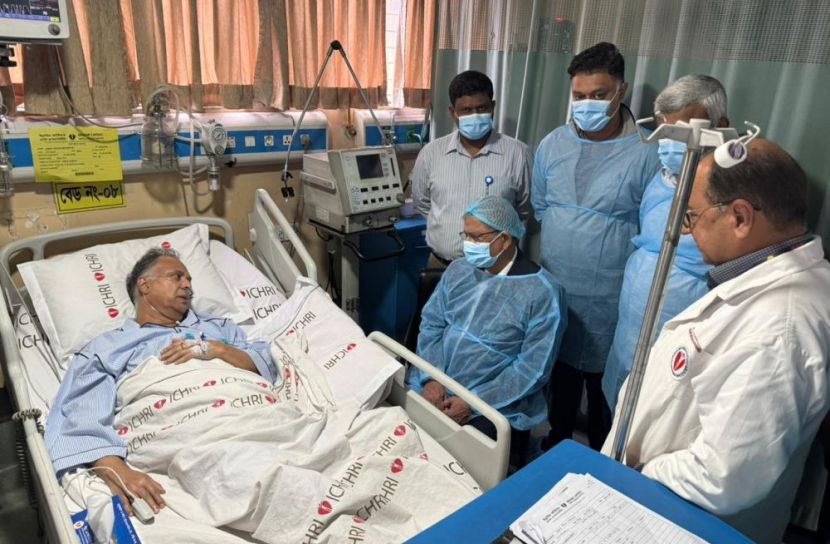 অসুস্থ জ্বালানিমন্ত্রী  টুকুকে দেখতে হাসপাতালে রাষ্ট্রপতি