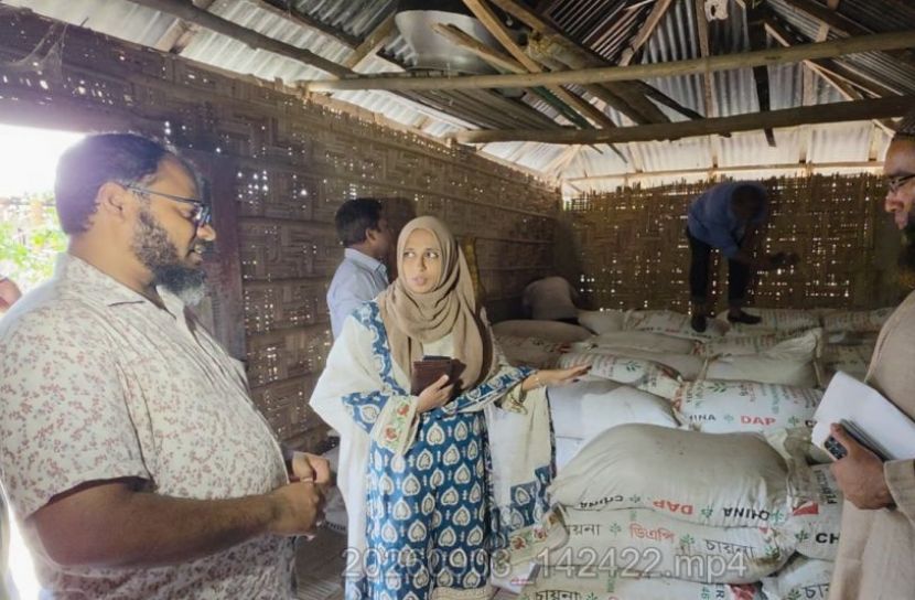 নীলফামারীতে অবৈধ সার মজুদ, কিটনাশক ব্যবসায়ীর এক লাখ টাকা জরিমানা