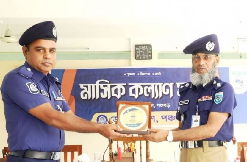 জেলার শ্রেষ্ঠ ওসি নির্বাচিত হলেন দেবীগঞ্জ  থানার অফিসার ইনচার্জ  মুসা মিয়া