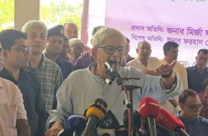 দেশে আর কোন মব নয়: মির্জা ফখরুল