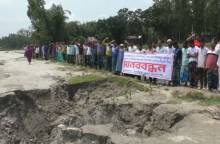 নদীগর্ভে হারাচ্ছে জনপদ, আতঙ্কে হাজারো মানুষ