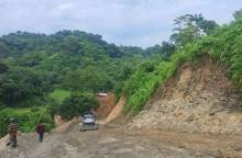 জঙ্গল সলিমপুরে সড়ক নির্মাণকাজ শুরু